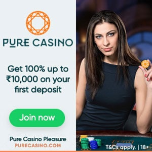 pure casino bonus